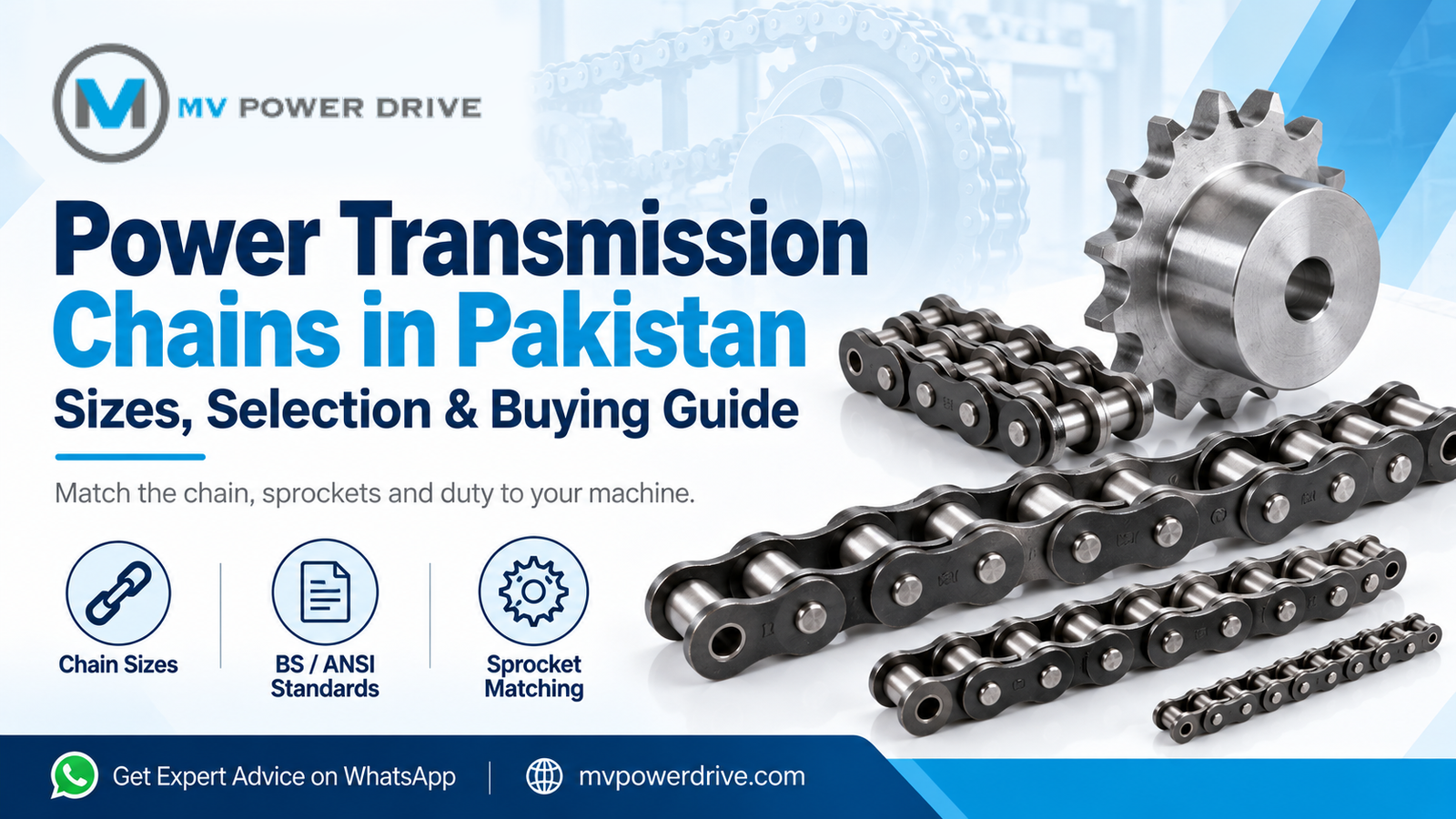 power transmission chains in pakistan